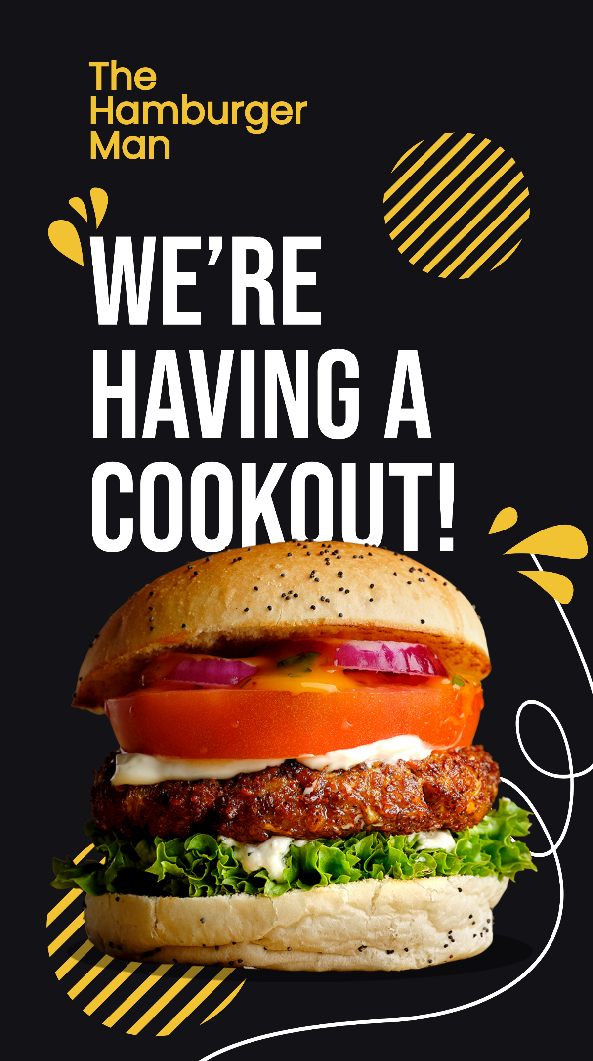 Free Cookout Invitation Whatsapp Post Template To Edit Online