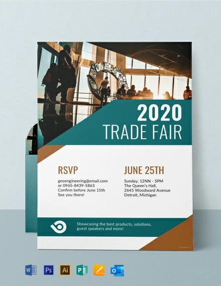 FREE Corporate Event Invitation Template Word DOC PSD InDesign 