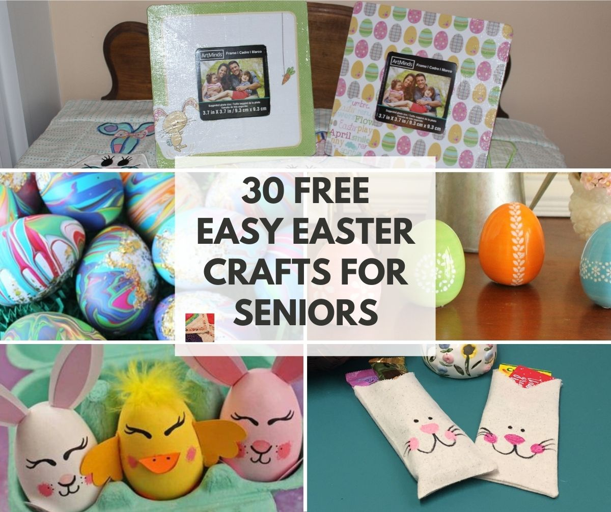 Free Easy DIY Easter Crafts For Adults And Seniors Needlepointers