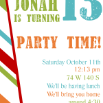 Free Editable Invitation Templates For Boys Birthday