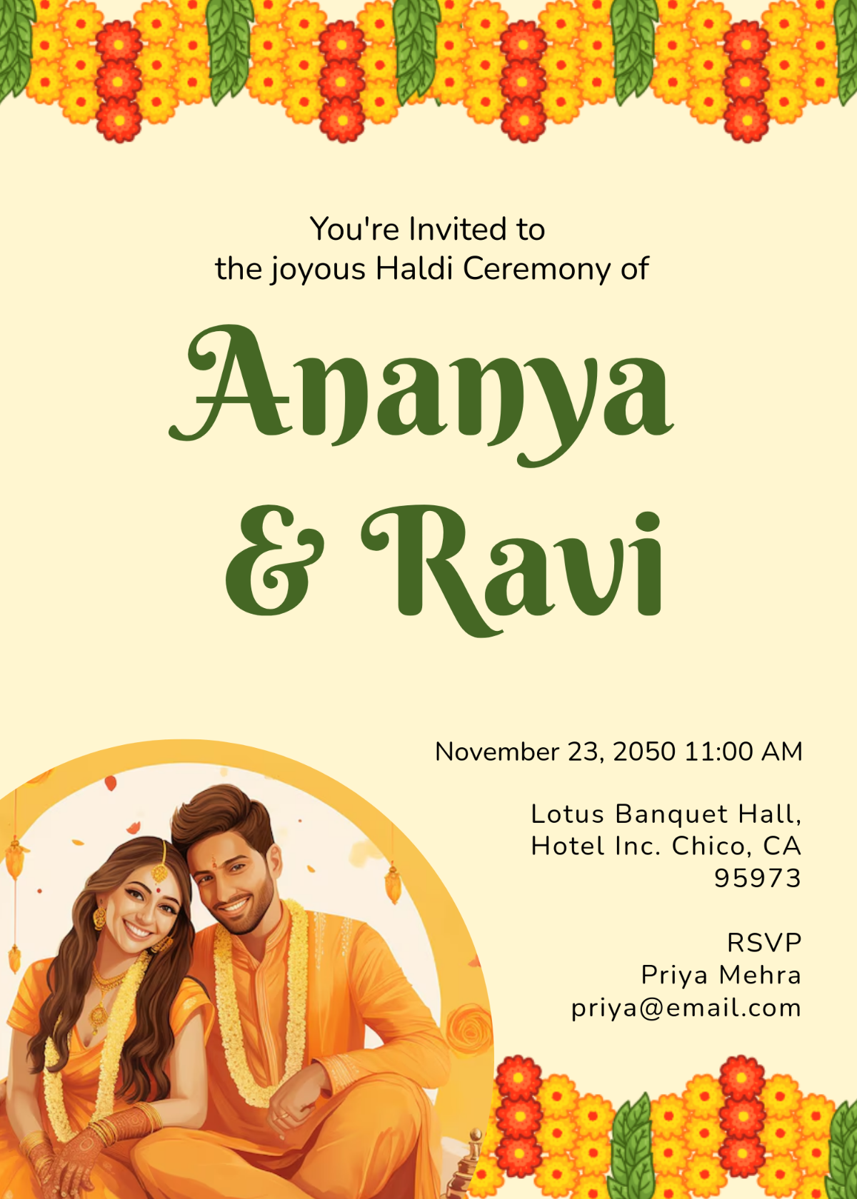 invitation template english