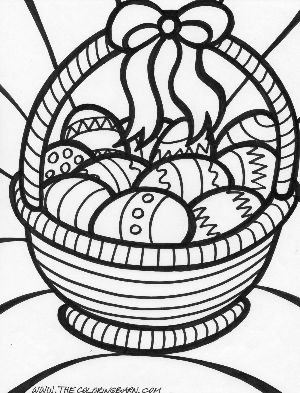 printable coloring pages for easter