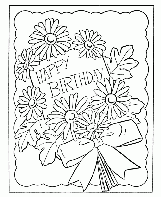 Free Happy Birthday Dad Printable Coloring Pages Download Free Happy 