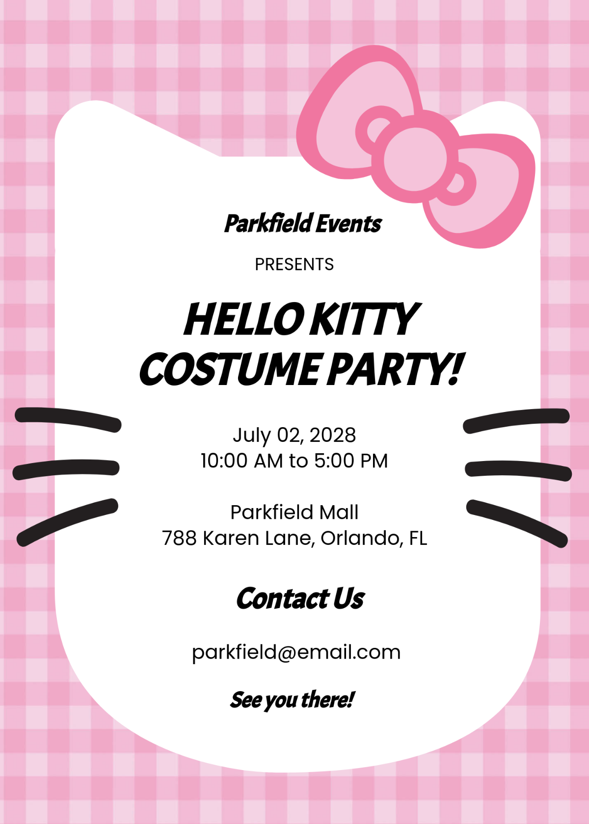 invitation template hello kitty invitation template hello kitty