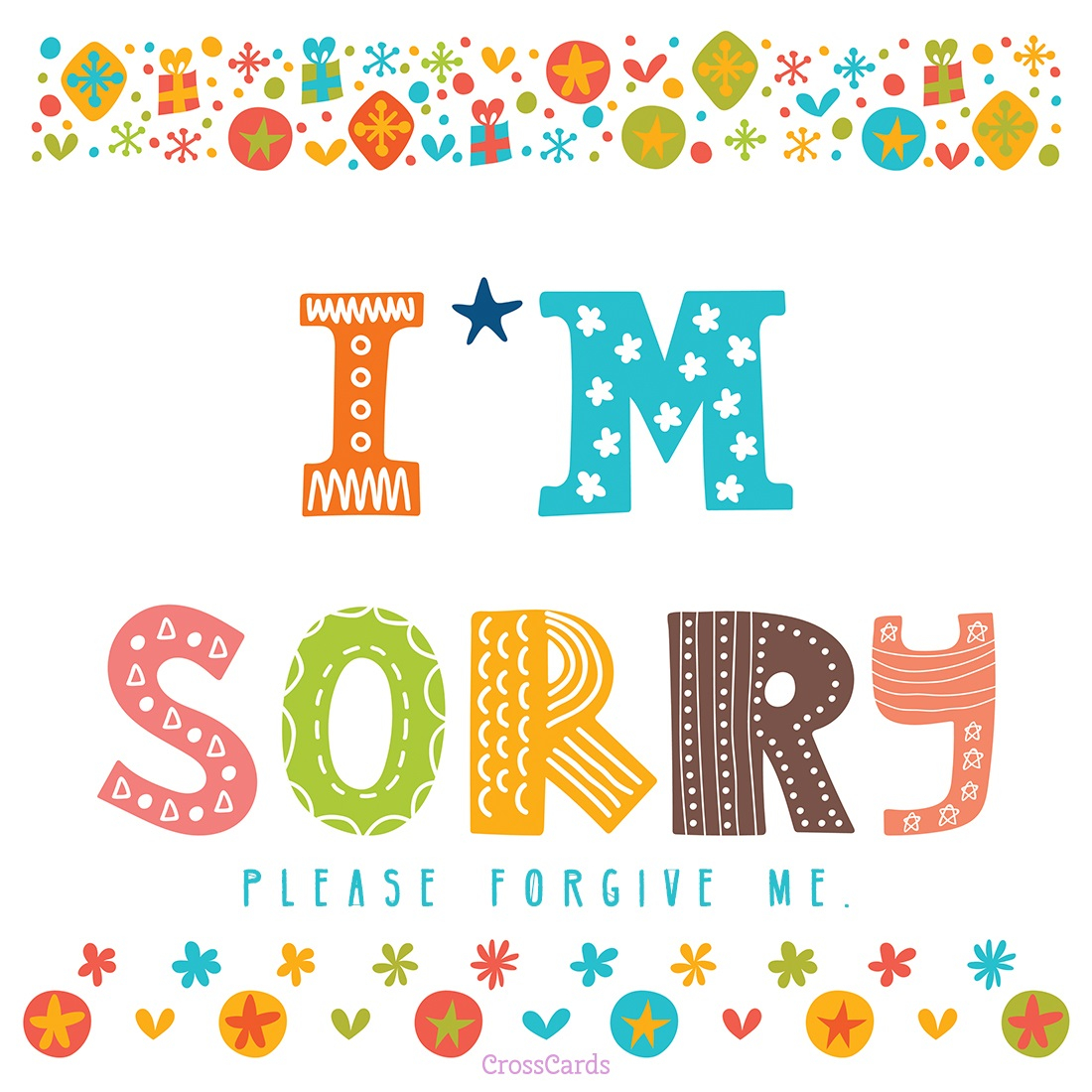 Free Im Sorry Printable Cards Printable Templates