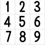 Free Number Printables For Toddlers