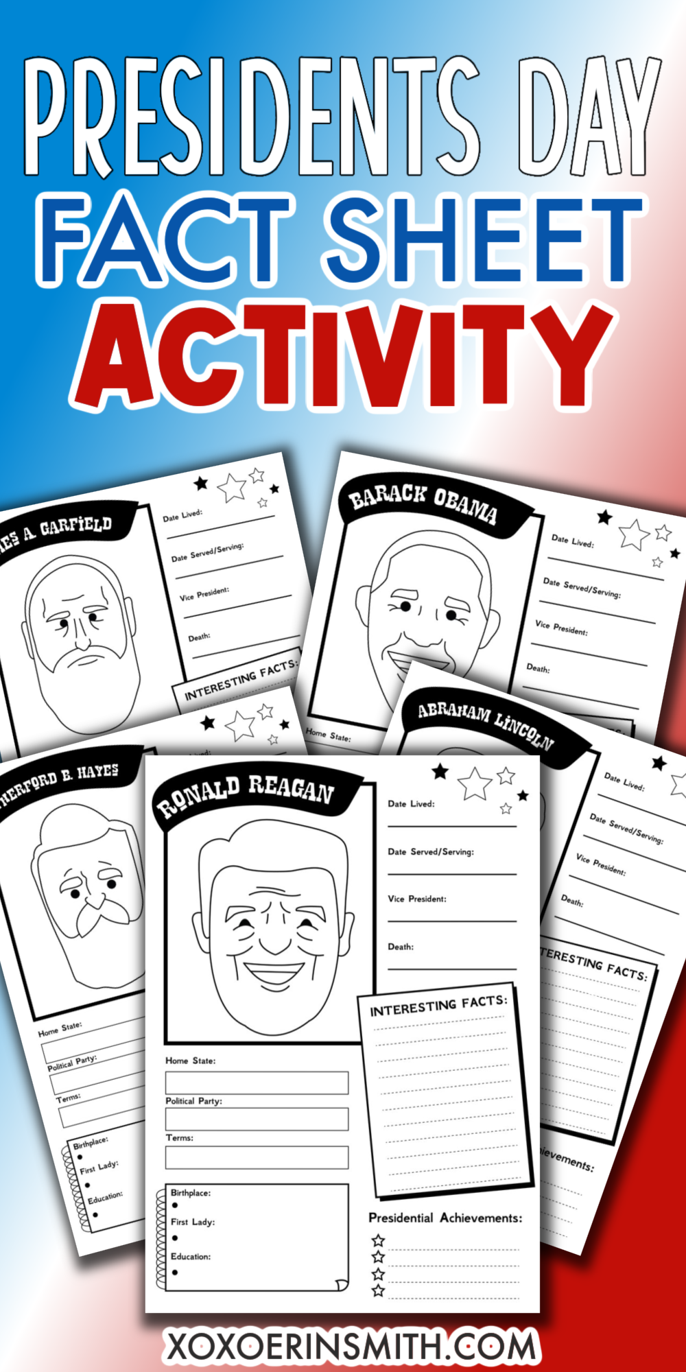 Free Presidents Day Printable Activities Artofit