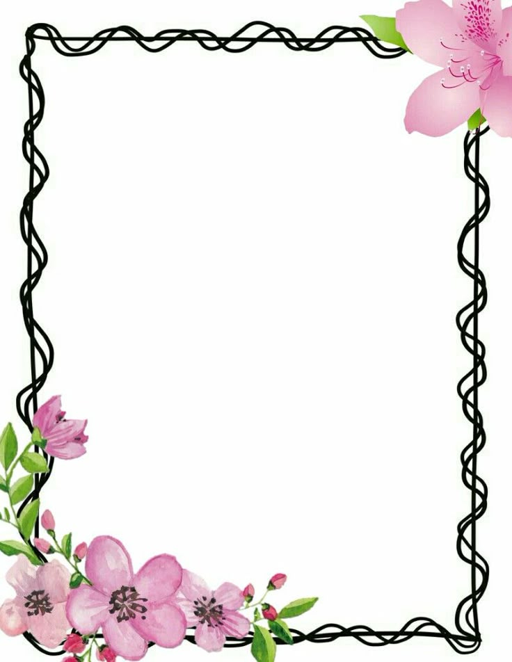 printable picture frames 8x10