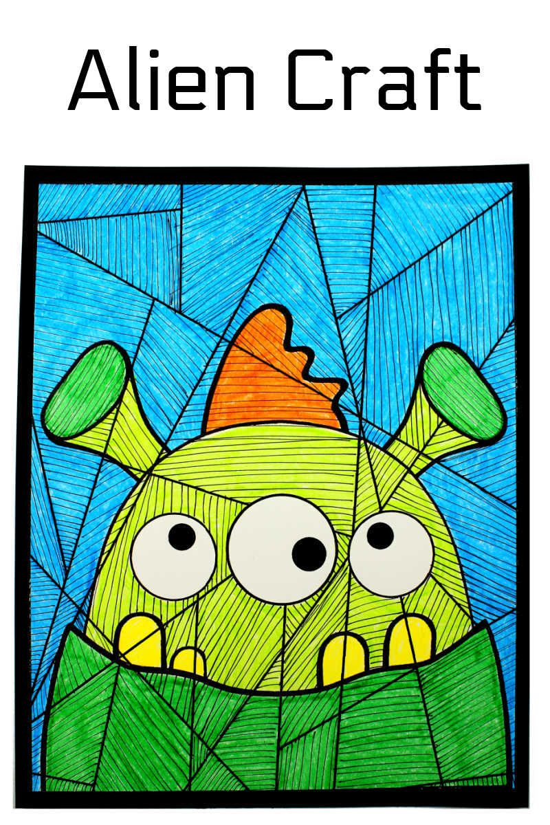 Free Printable Alien Craft For Kids Mama Likes This