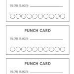 Free Printable Blank Punch Card Templates With PDFs Printables Hub