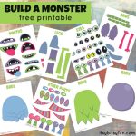 Free Printable Build A Monster Itsy Bitsy Fun