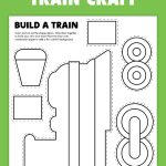Free Printable Build A Train Craft Pjs And Paint