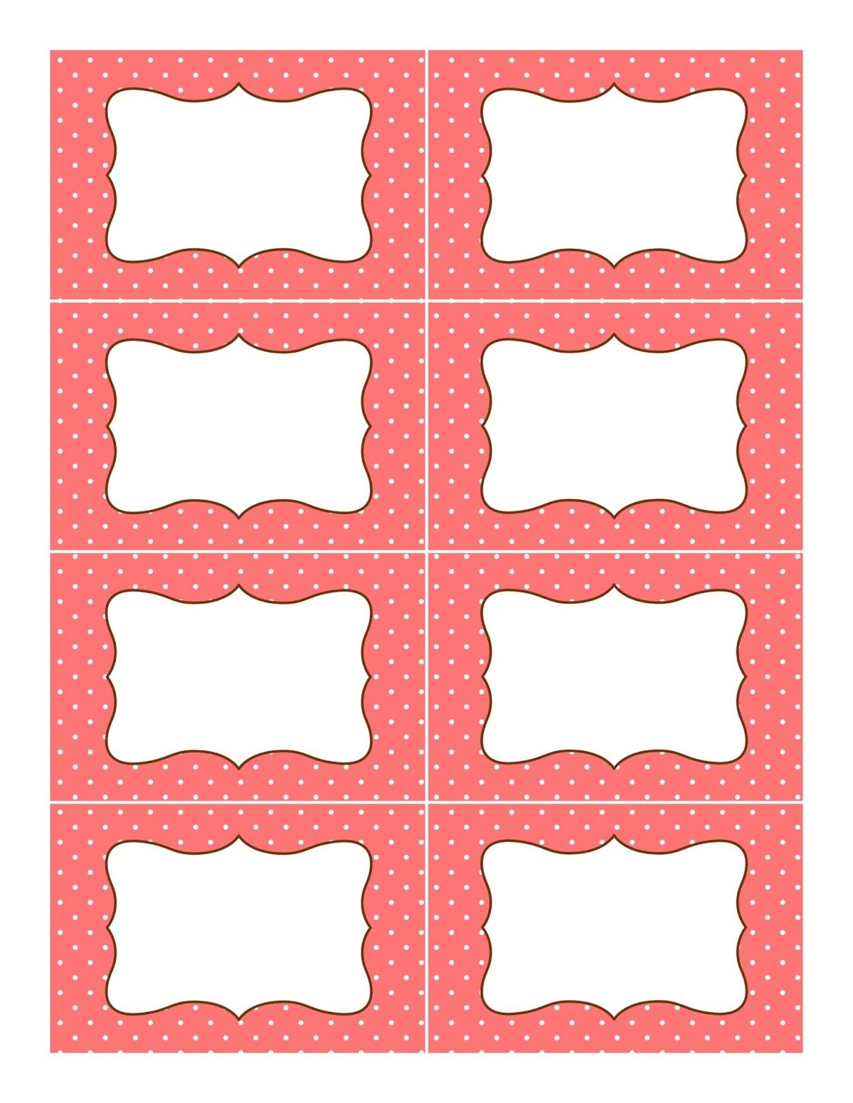 Free Printable Candy Buffet Labels Templates Free Printable
