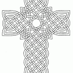 Free Printable Celtic Cross Coloring Pages Coloring Home