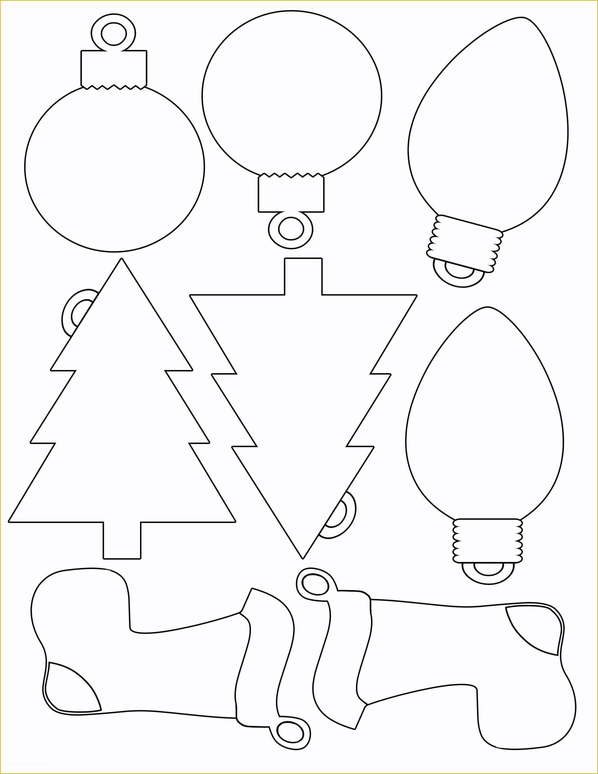 Free Printable Christmas Craft Templates Of Free Printable Christmas 