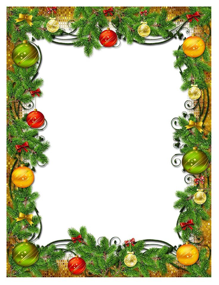 Free Printable Christmas Frames