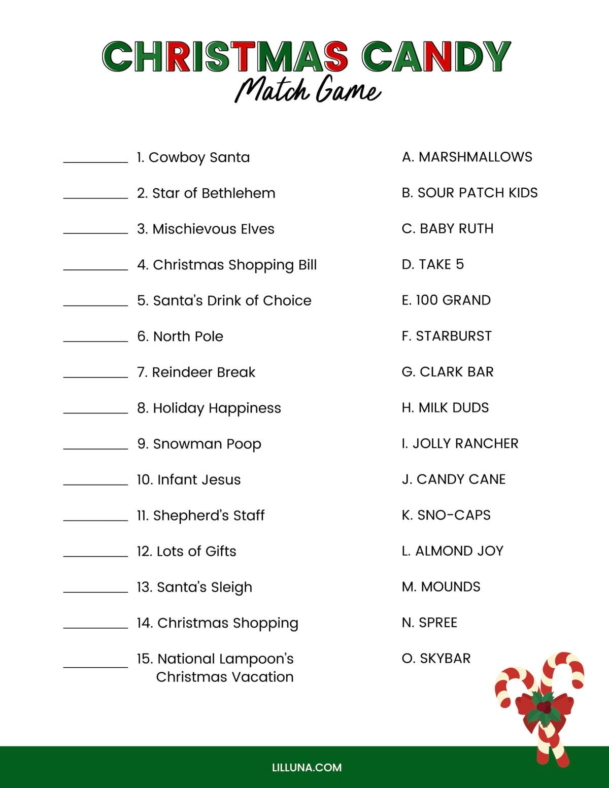 printable games elementary