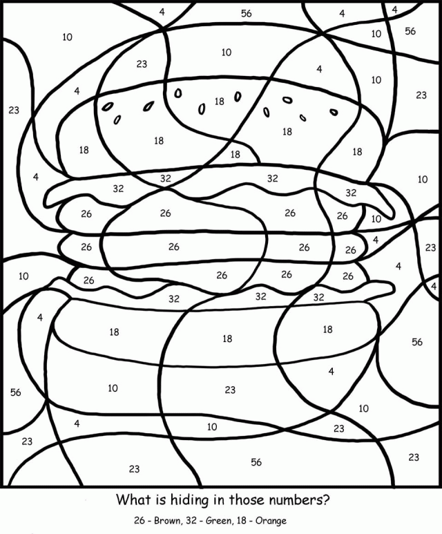 Free Printable Color By Number Pages For Adults Home gt Puzzles And 