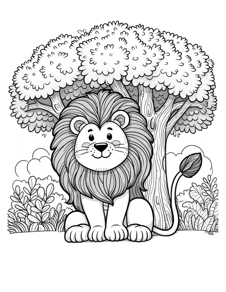 Free Printable Coloring Jungle Animals Download Free Printable 