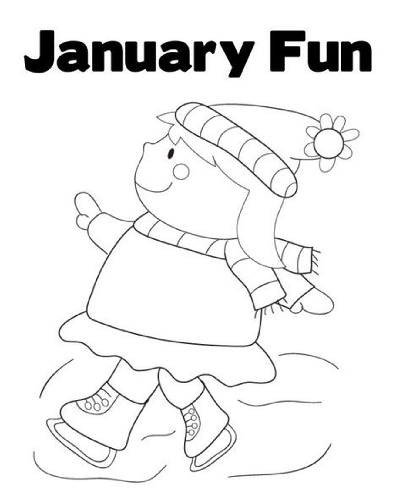 Free Printable Coloring Pages For January 2025 Brande Raquel