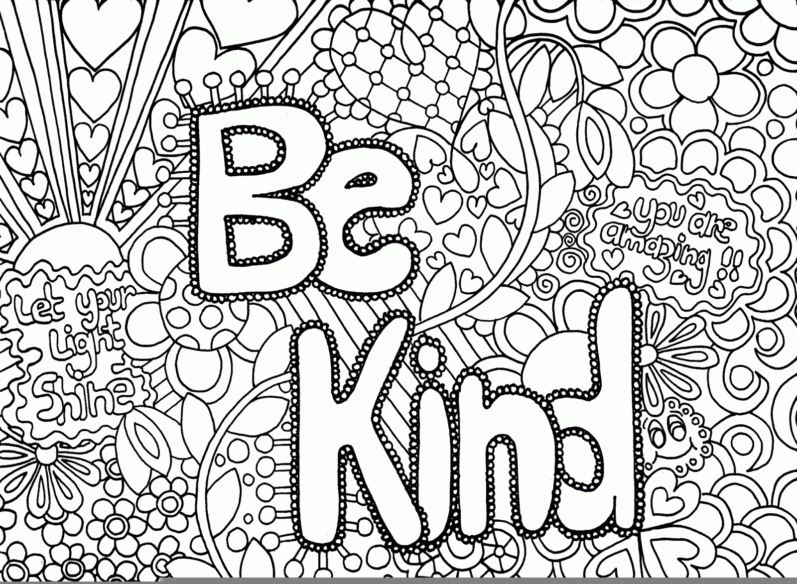 Free Printable Coloring Pages For Teens Free Printable