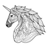 Free Printable Coloring Sheet Unicorn Coloring Pages Artistvolf
