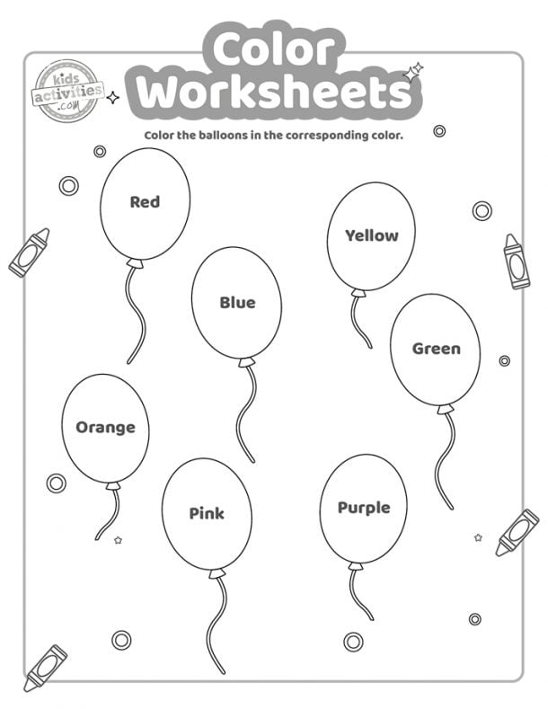 printable kids activities for preschoolers