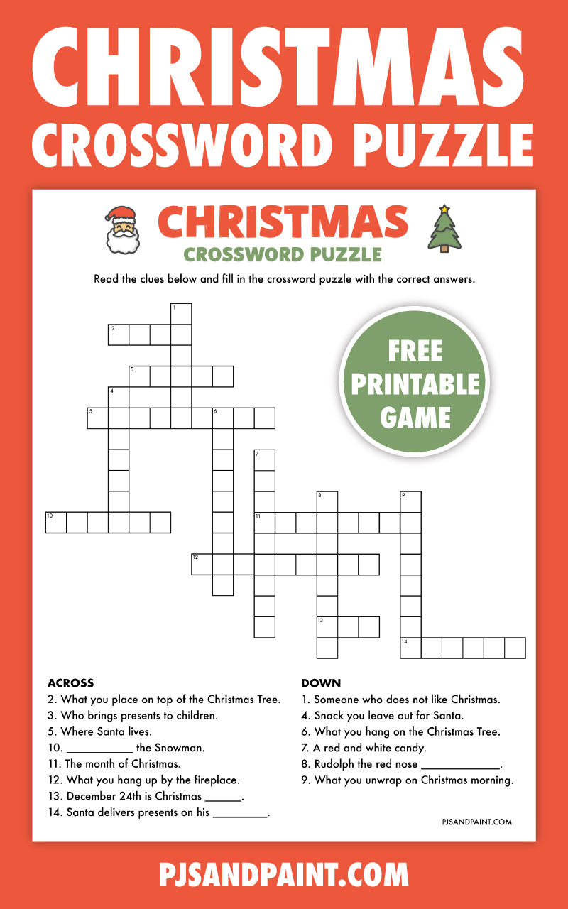 Free Printable Crossword Puzzles Holiday Download Free Printable 