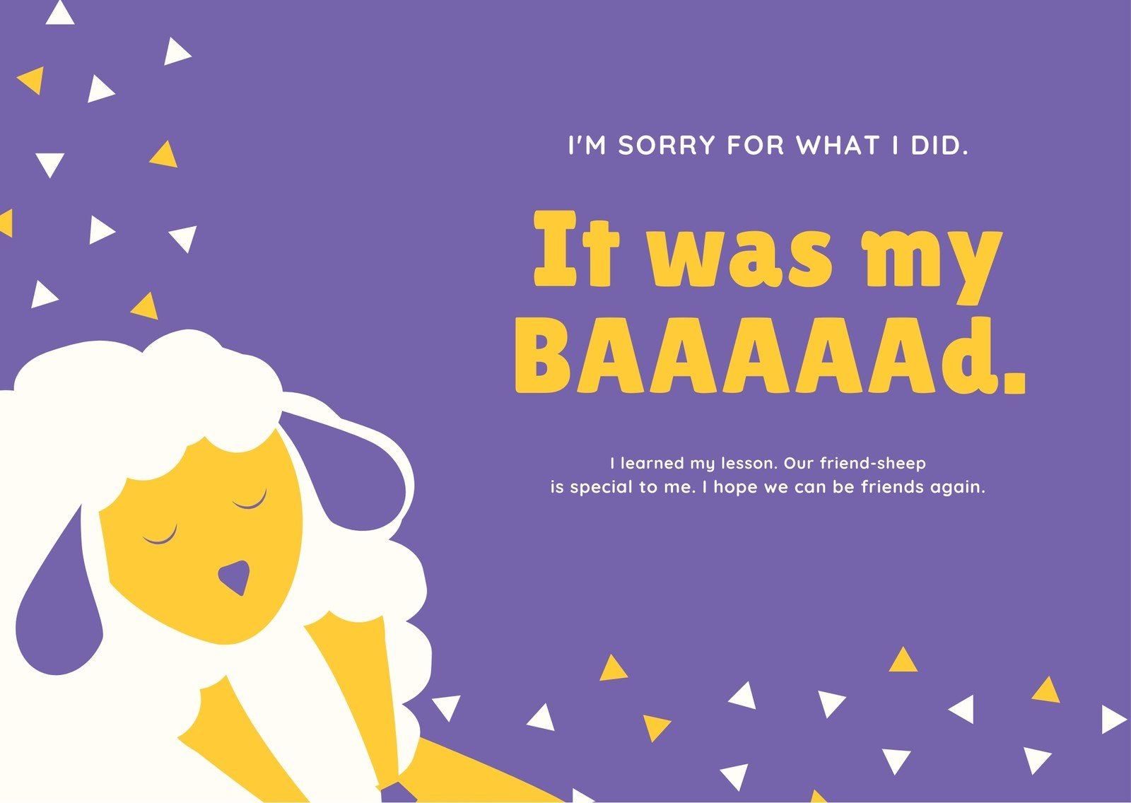 printable sorry cards