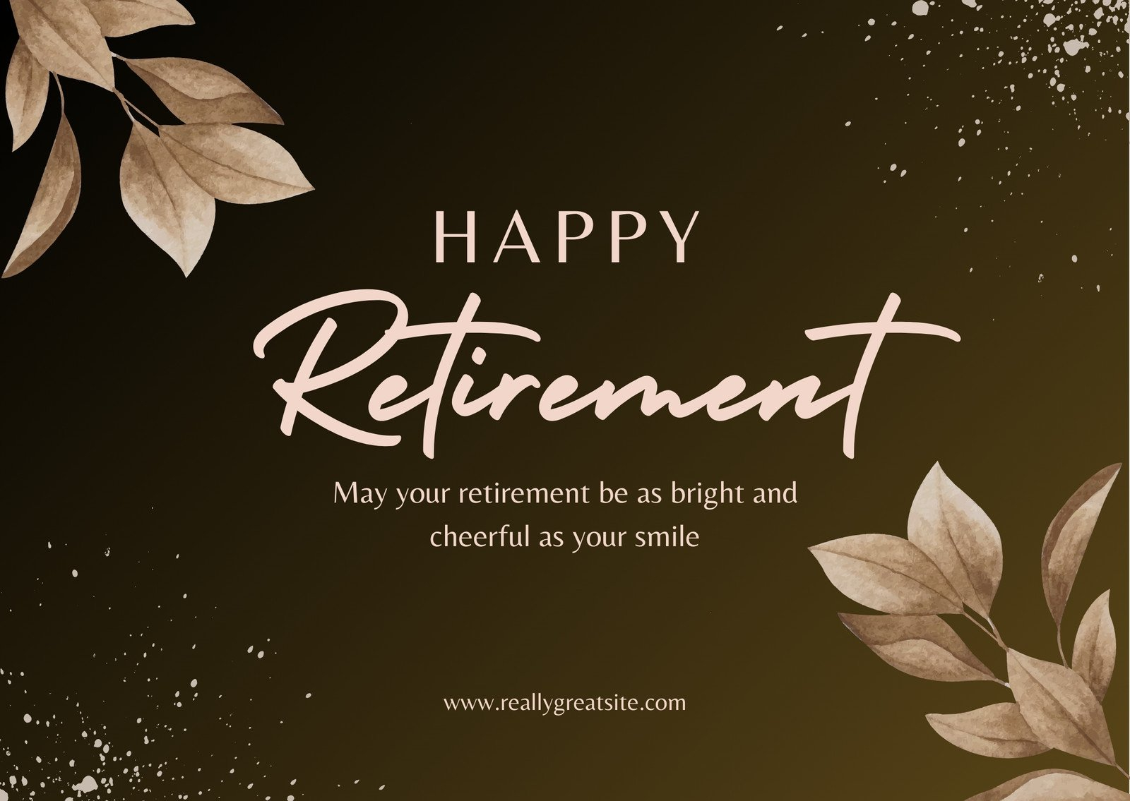 printable retirement cards