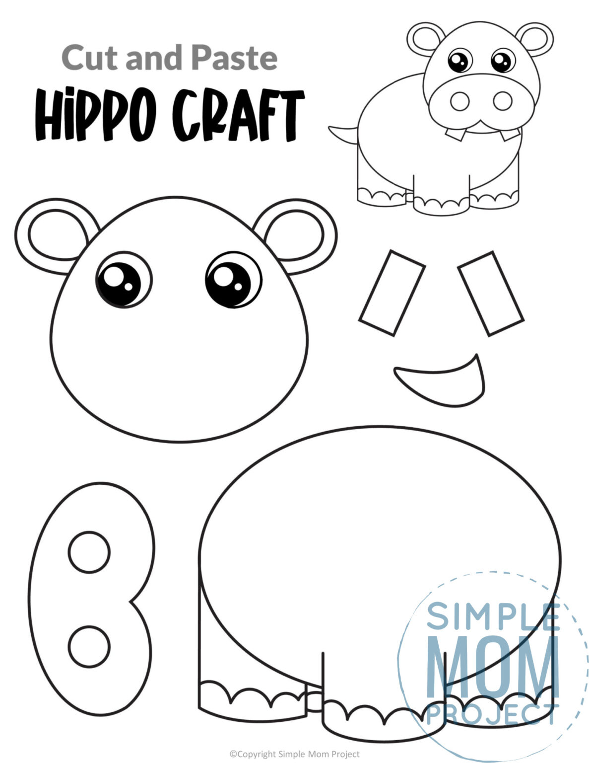 free printable animal crafts pdf