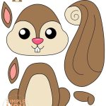 Free Printable Cut And Paste Squirrel Craft For Kids Artofit