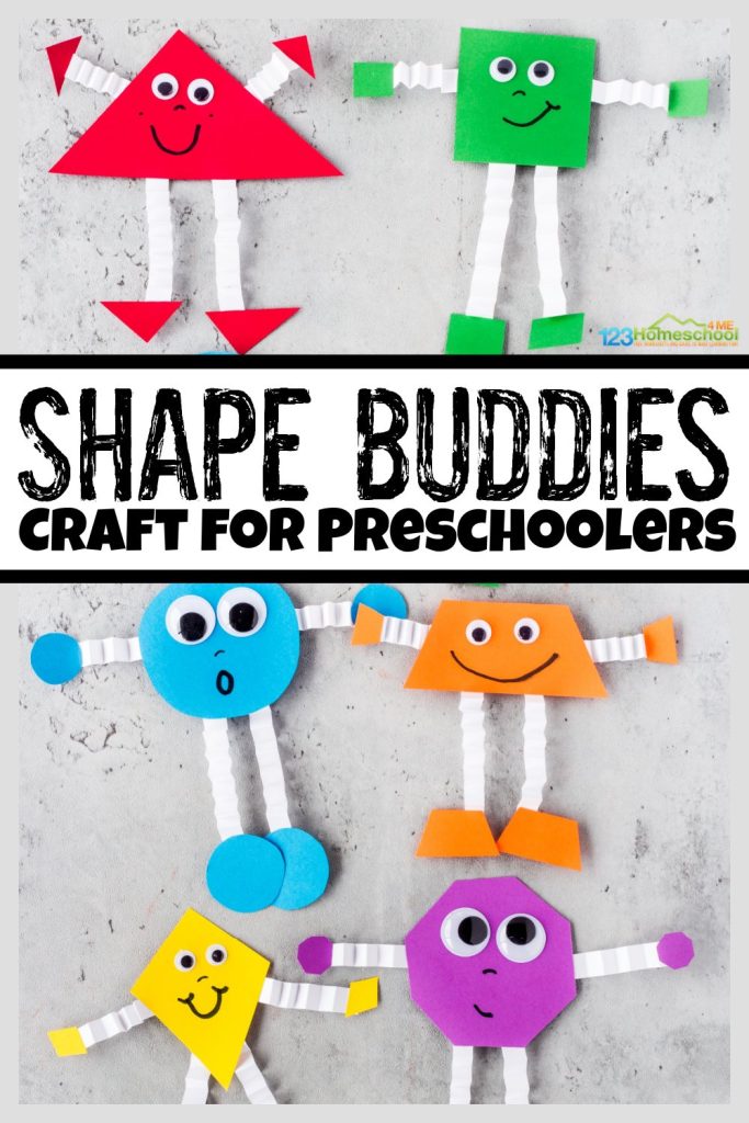 FREE Printable Cutting Shapes Worksheets