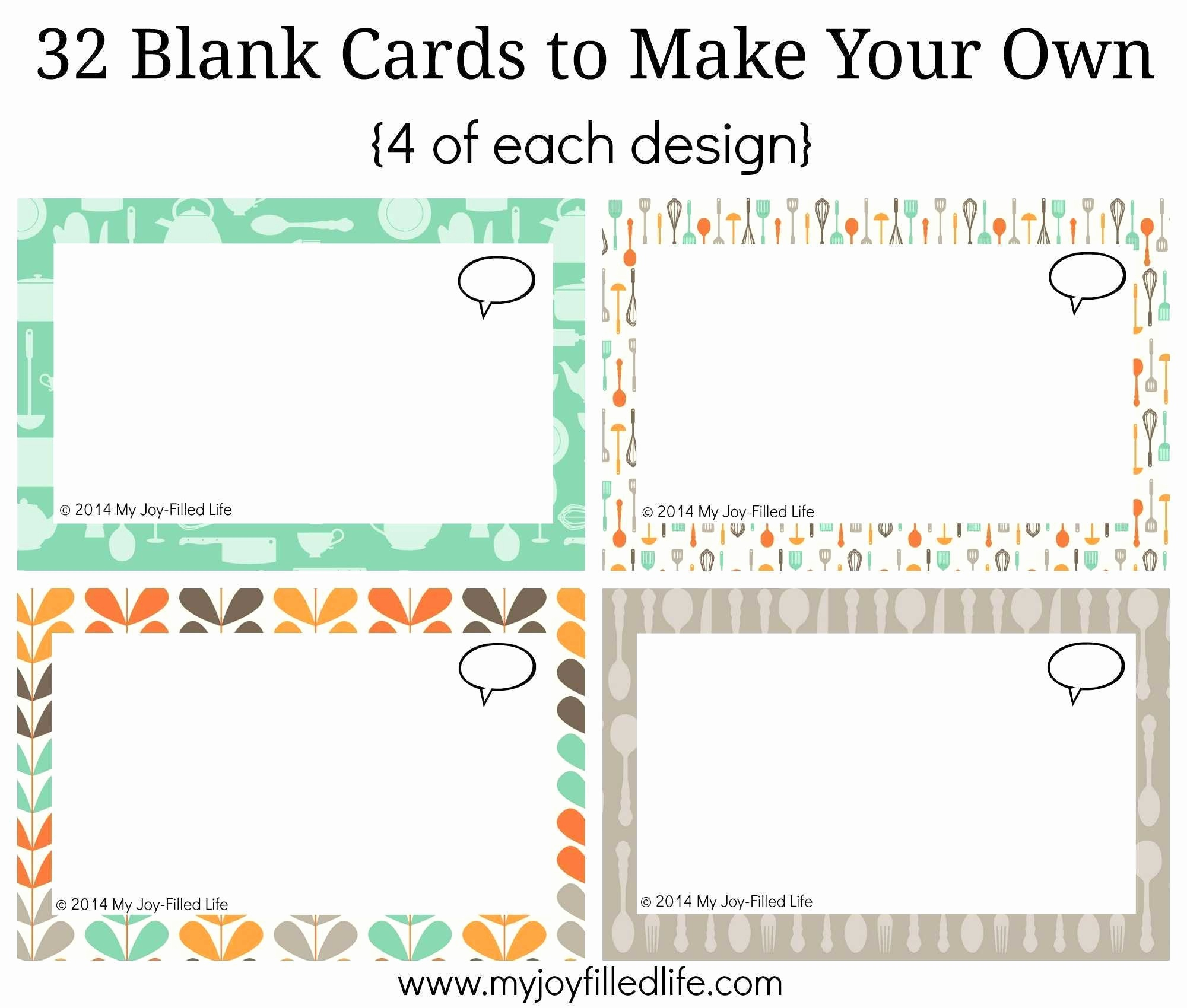 Free Printable Design Your Own Cards