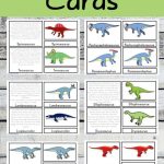 FREE Printable Dinosaur Cards Simple Living Creative Learning