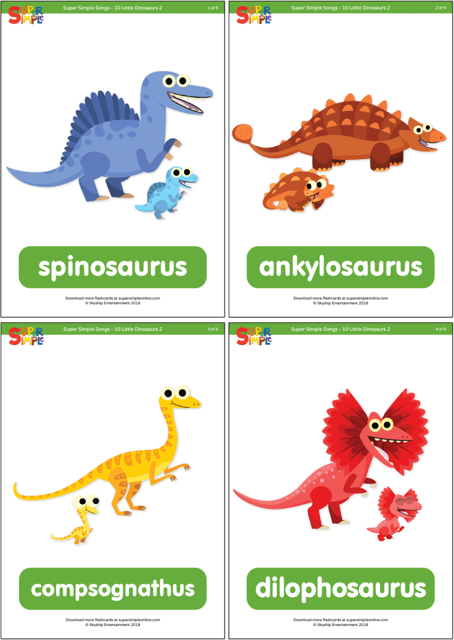 Free Printable Dinosaur Cards