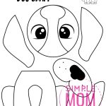 Free Printable Dog Craft Template Simple Mom Project