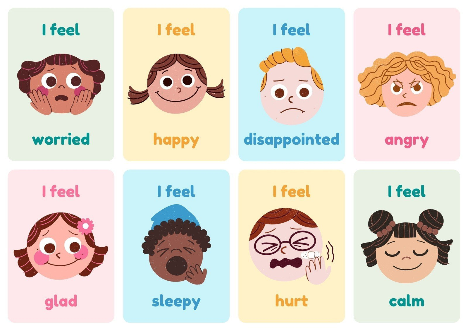 Free Printable Emotion Cards