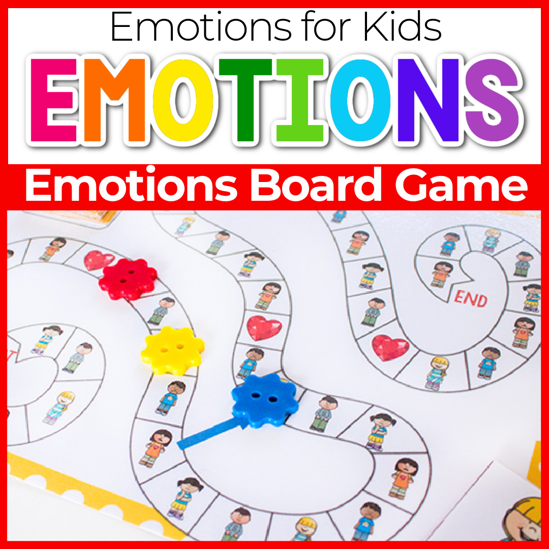 Free Printable Emotions Board Game Life Over C 39 s