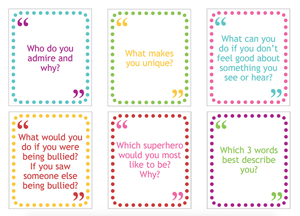 printable conversation cards