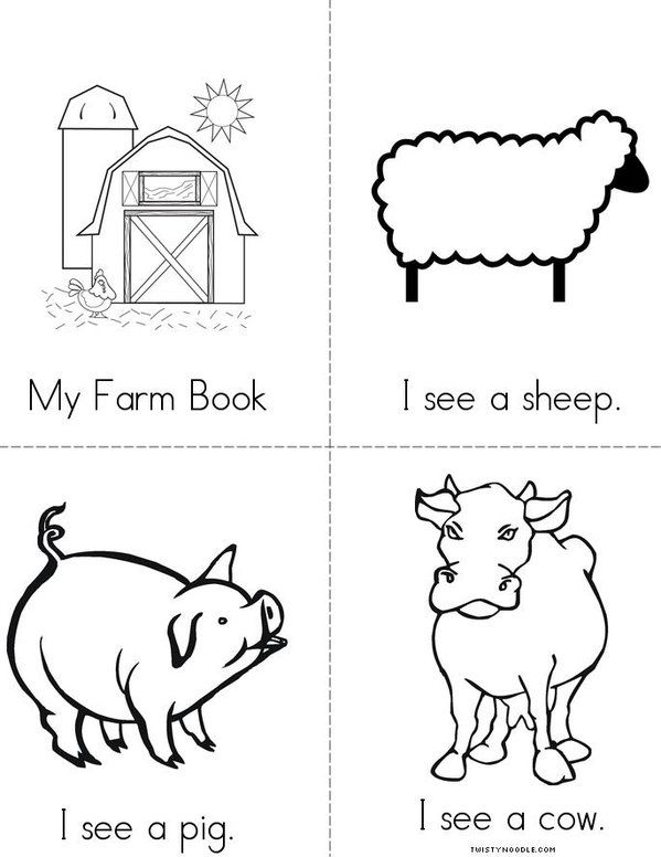 Free Printable Farm Animal Crafts