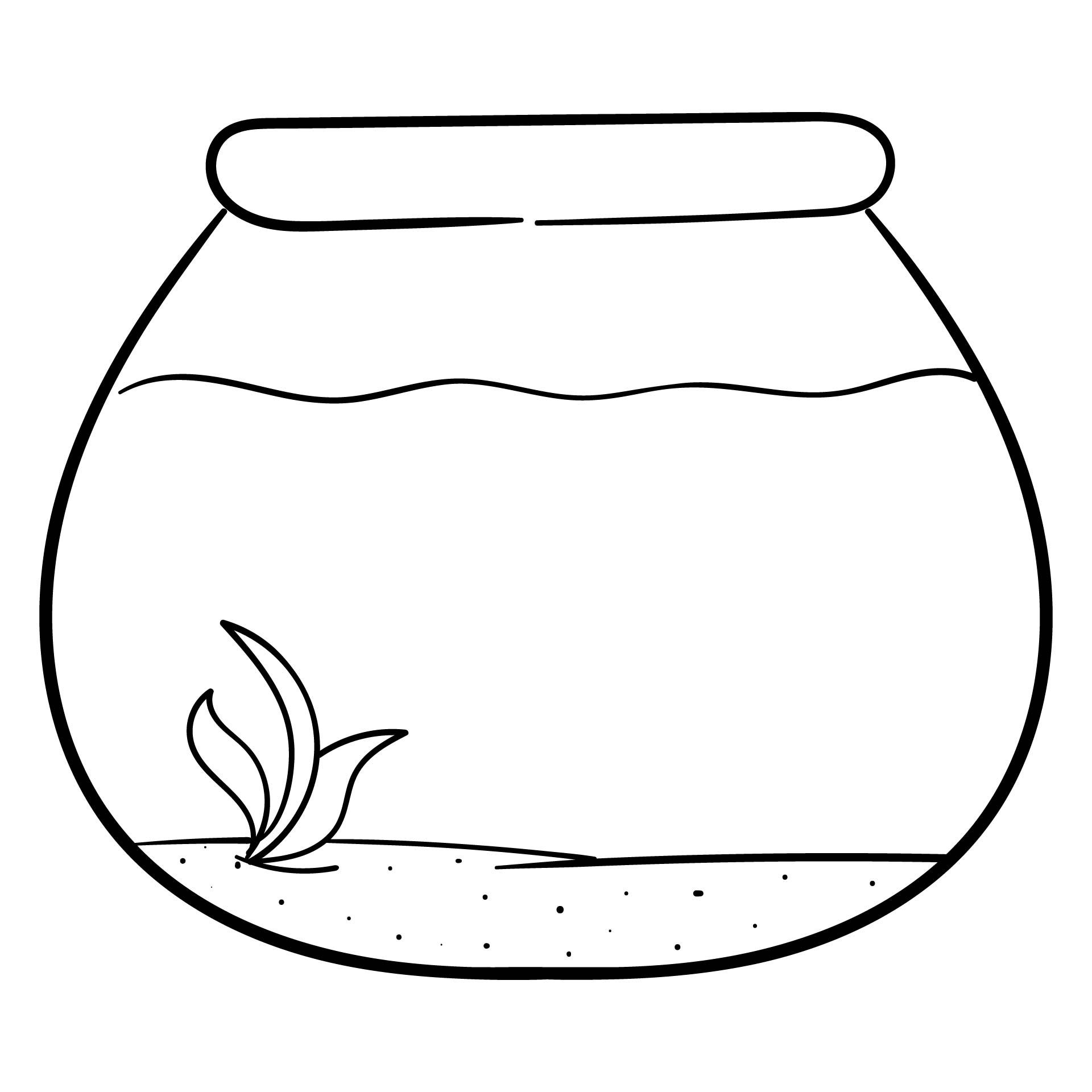 Free Printable Fish Bowl Coloring Pages Download Free Printable Fish 