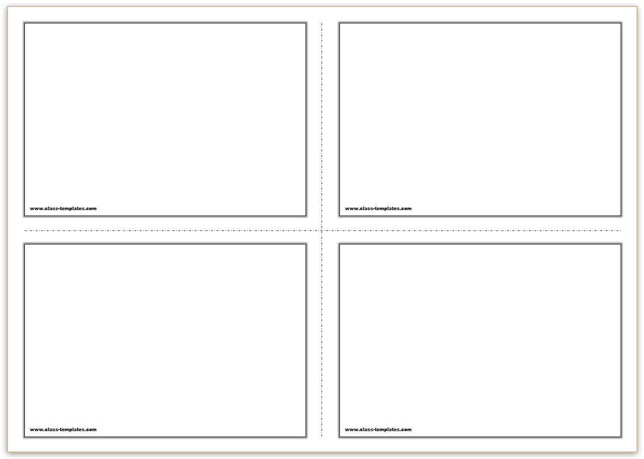 Free Printable Flash Cards Template For Cue Card Template Word Sample 