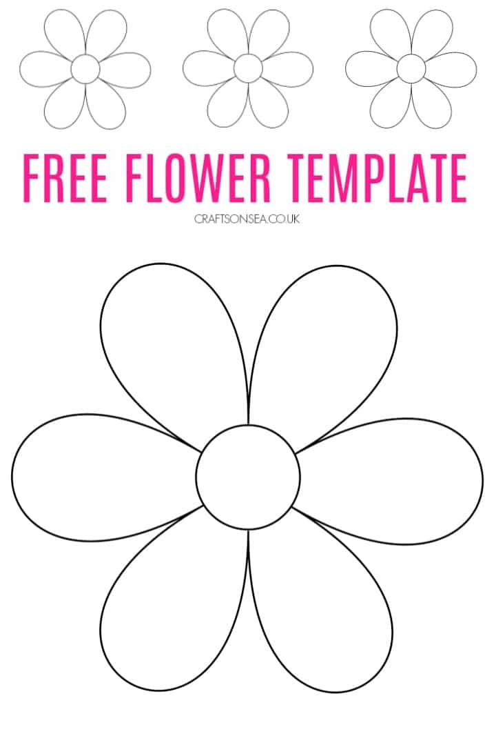 Free Printable Flower Craft Templates