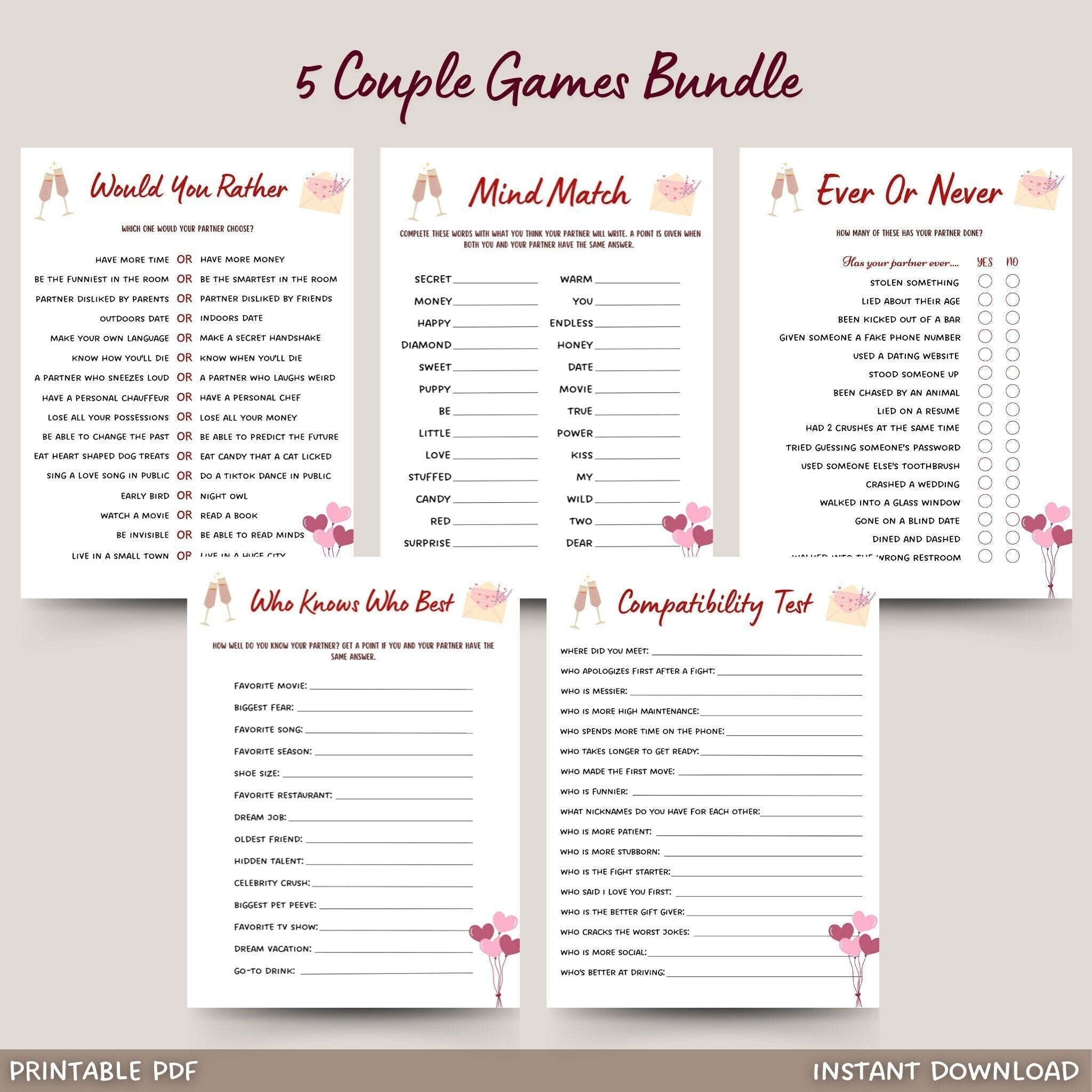 Free Printable Games For Couples Download Free Printable Games For 