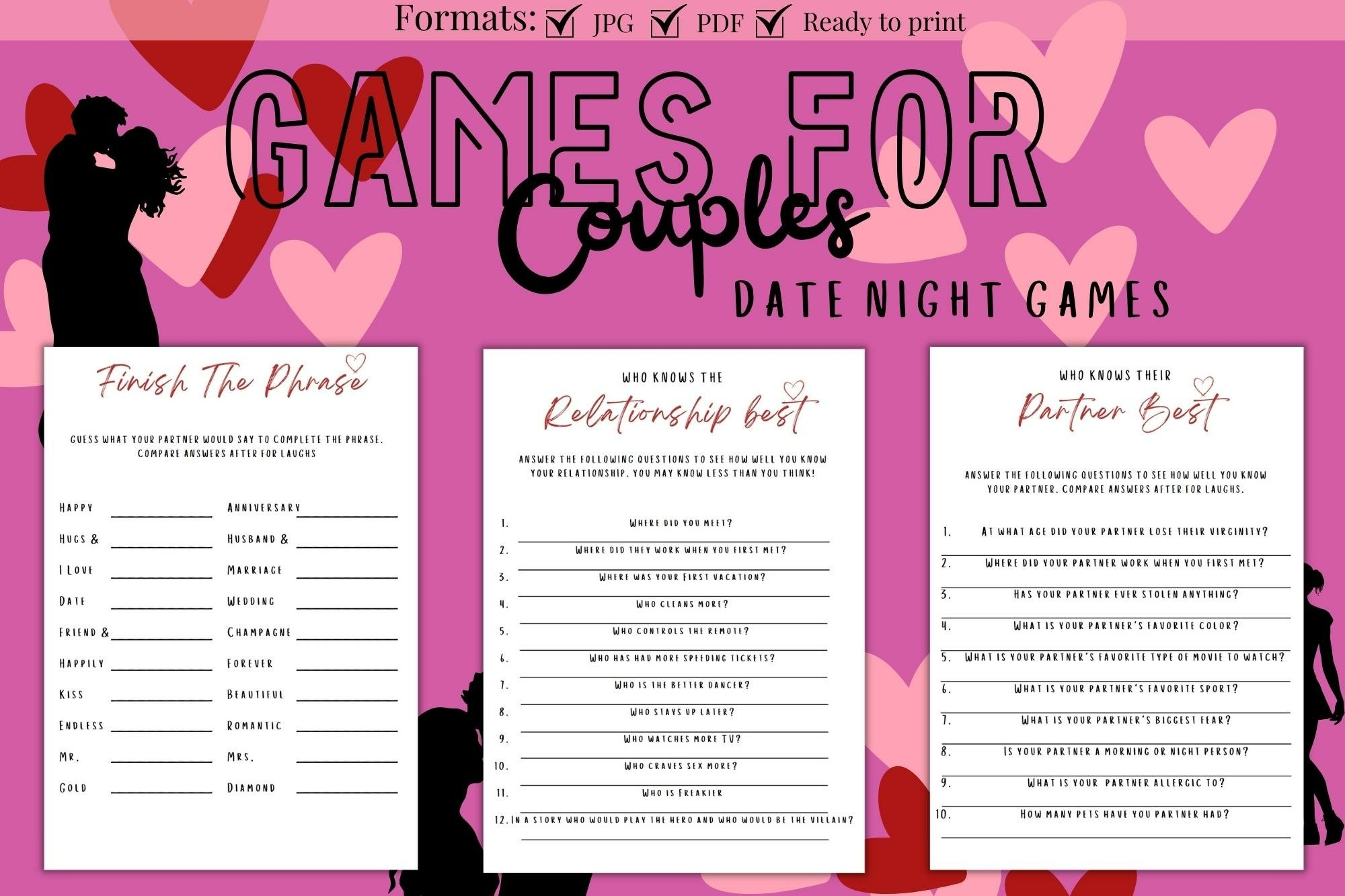 Free Printable Games For Couples Download Free Printable Games For 