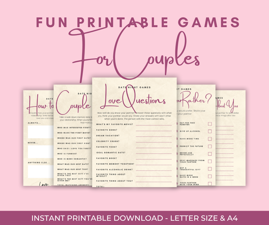 Free Printable Games For Couples Download Free Printable Games For 