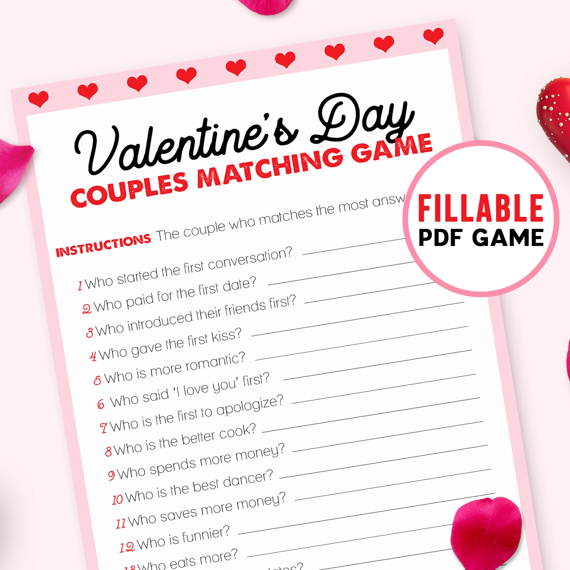 printable card game for couples
