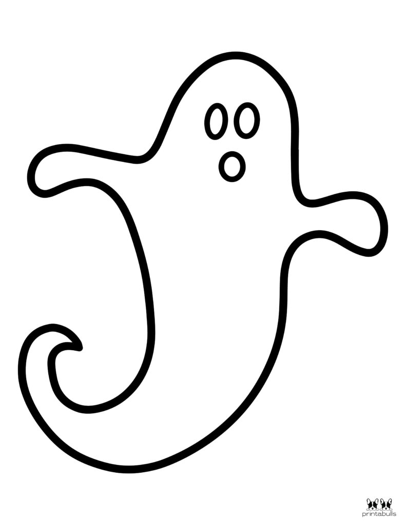 printable ghost coloring pages