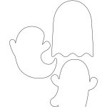 Free Printable Ghost Template Daily Printables 43 OFF